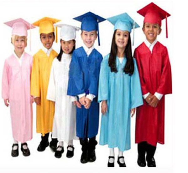 NUOLUX Graduation Gown Cap 2022 Kids Kindergarten Black Gowns Gold Children  S Doctoral Master Sash Stole Caps Preschool - Walmart.com